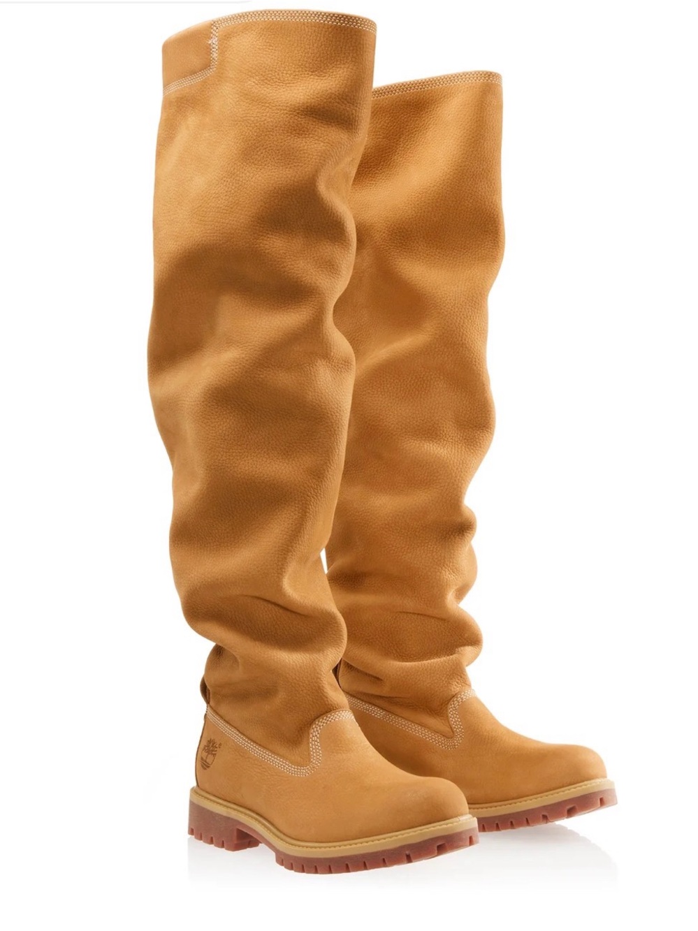 Timberland x Telfar Tall Pull On Boot in Wheat